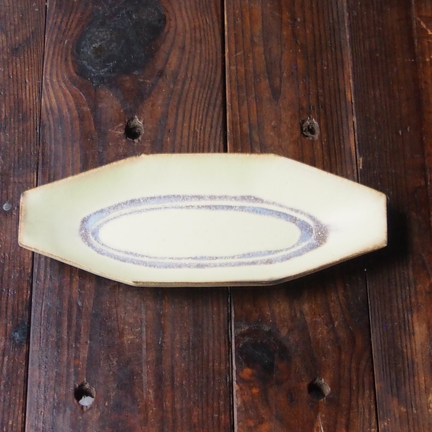 10　長八角深皿 | 猪原朱乃