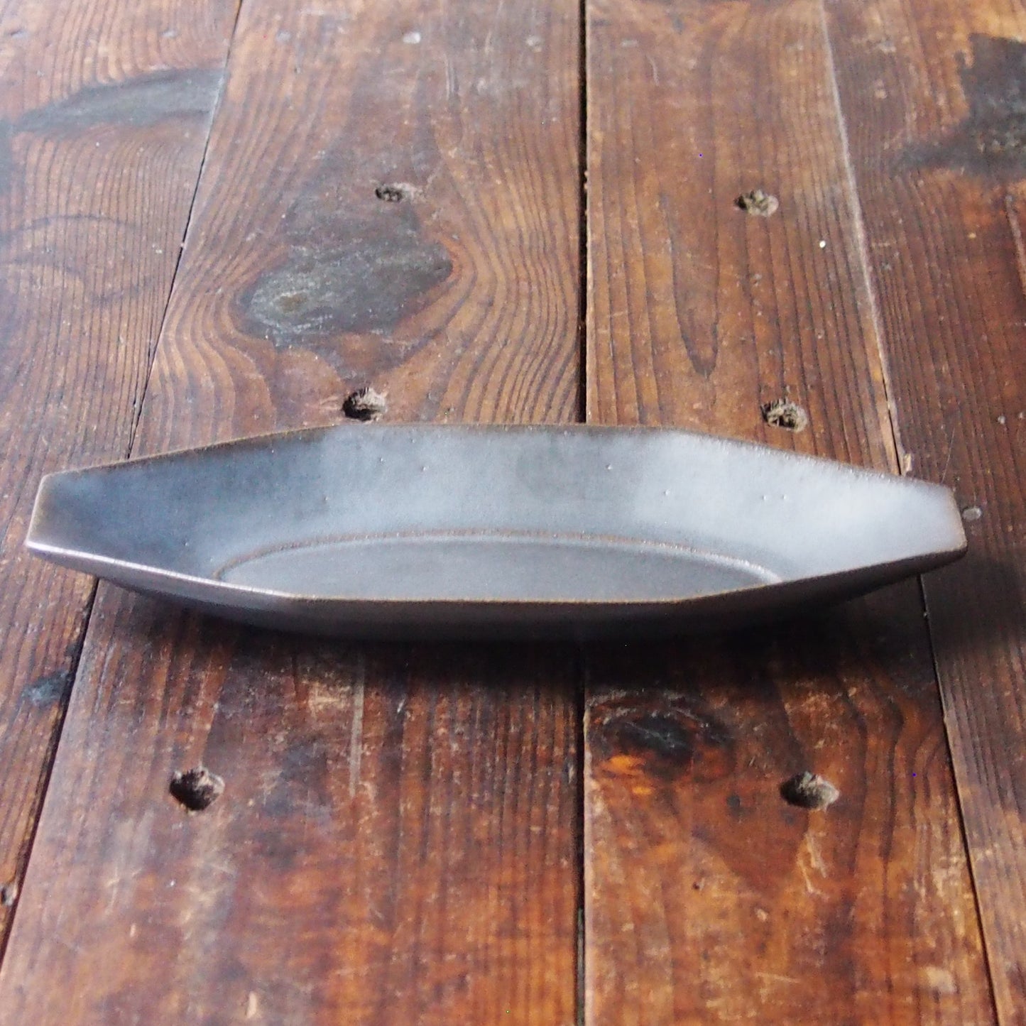 10　長八角深皿 | 猪原朱乃