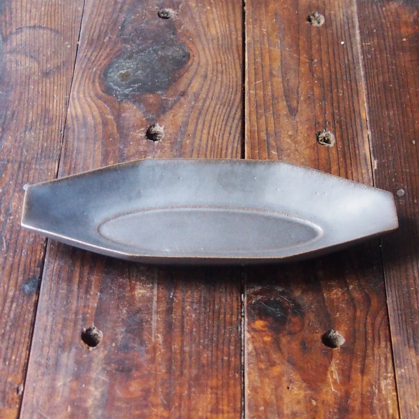 10　長八角深皿 | 猪原朱乃