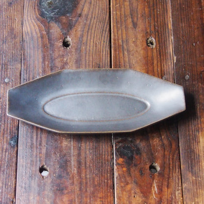 10　長八角深皿 | 猪原朱乃