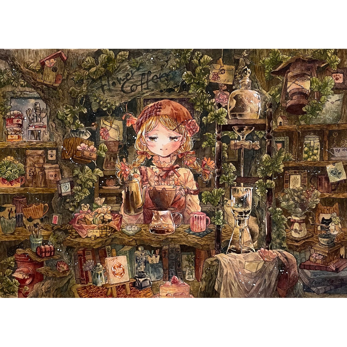 13　Flower coffee  |  言花めぐみ